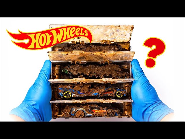 I Cleaned the Dirtiest Hot Wheels | asmr cleaning 2