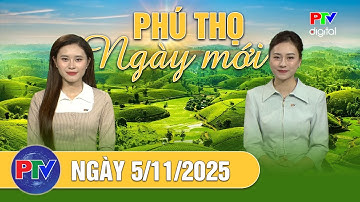 Phú Thọ ngày mới ngày 5/11/2025 | Khởi tố đối tượng cướp giật vé số của người khuyết tật