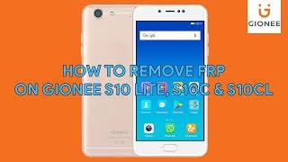 How To Remove FRP On Gionee S10 Lite, S10C & S10CL - [romshillzz] screenshot 5