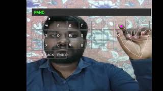 🤖🧠⌨️ AI-Powered Virtual Keyboard Using MediaPipe Hand