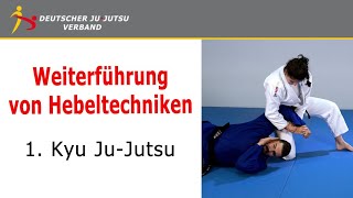 1. Kyu Braungurt Ju-Jutsu - Weiterführung von Hebeltechniken