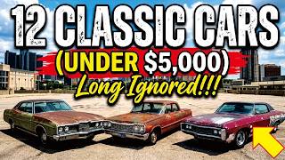 12 Forgotten Classic Sedans You Can Buy RIGHT NOW for Under $5,000