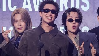 AMAs. KOrean Kpop BTS Wins Art's Of The Year At America Music Awards 2026.