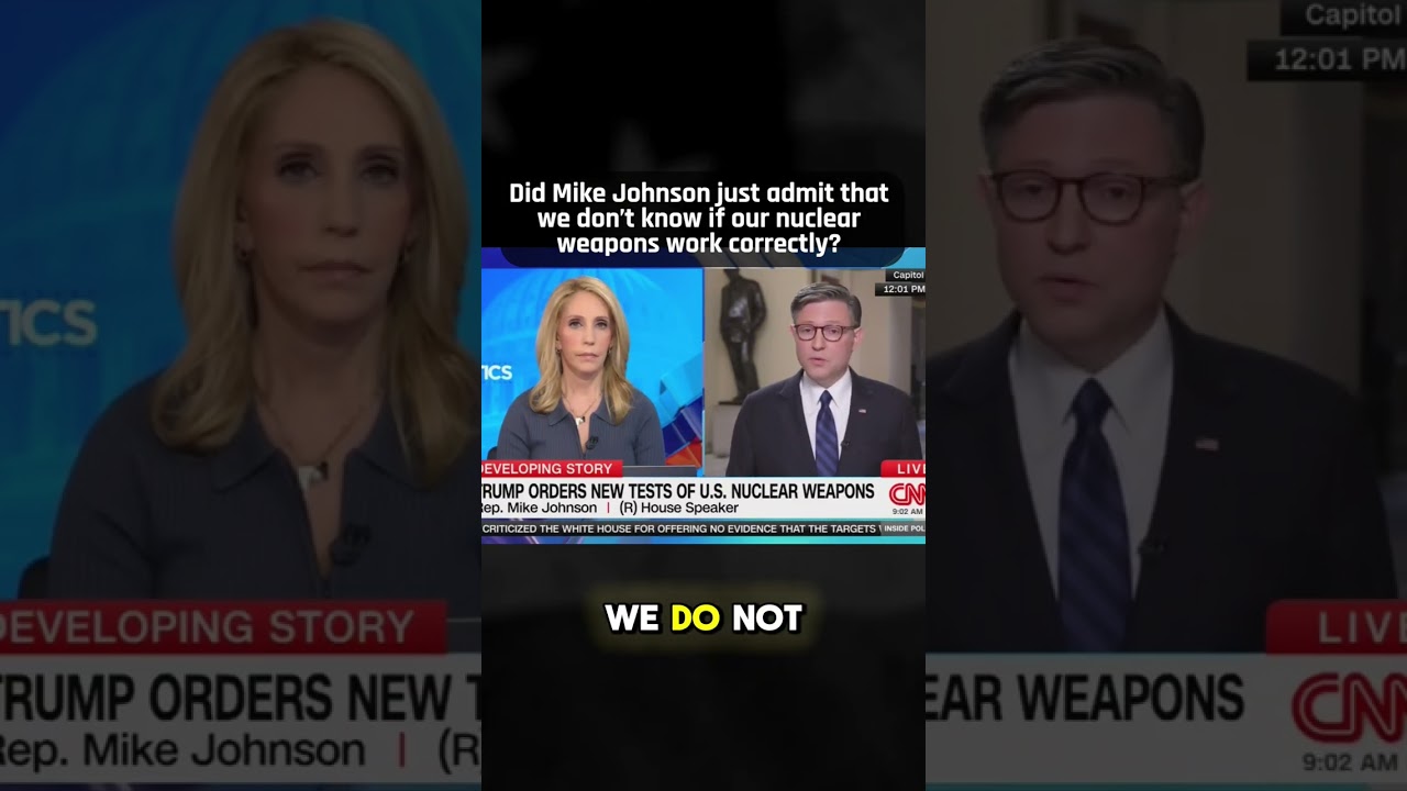 Wait...do we not know if our nukes work or not?