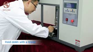ANSI Z41 Footwear Compression Puncture Tester