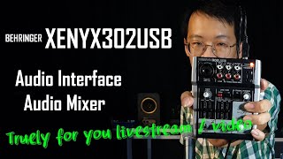 【AVEM 】 Behringer 302USB USB Audio Mixer
