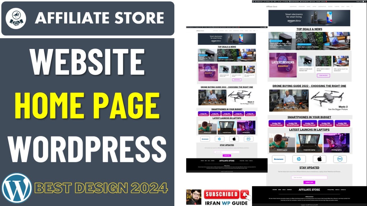 Affiliate Marketing Website Home Page Ocean WP Theme Home Page Affiliate marketing website home page ocean wp theme home page