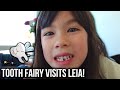 Vlog  leia loses her first tooth