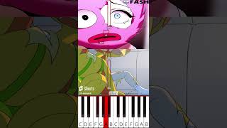 Transformation Kissy Missy Vs Bunzo Bunny Poppy Playtime 3 Animation - Octave Piano Tutorial