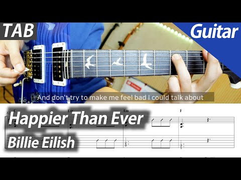 Happier Than Ever | Guitar - Billie Eilish