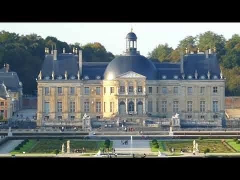 Le château de Vaux le Vicomte depuis la statue d’Hercule 2017