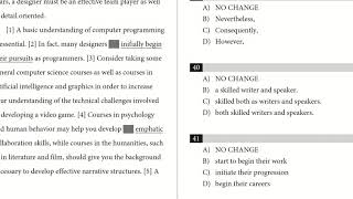 Practice Test 4   Writing   Problem 41