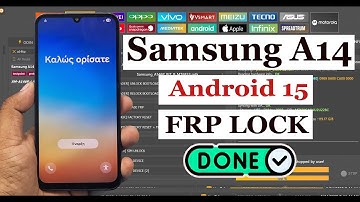 Samsung Galaxy A14 5G SM A146P FRP Bypass Unlock tool Android 15