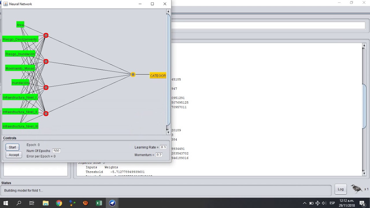 Proyecto Final F-6 Data Mining en Weka y Neuroph. Red Neuronal ...