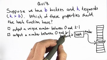 Hash Table - CS101 - Udacity