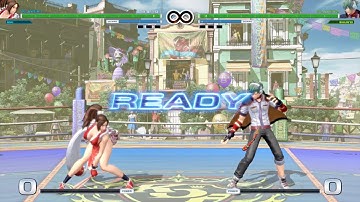 THE KING OF FIGHTERS XIV Demo Ver. Mai(CPU) vs. Shun