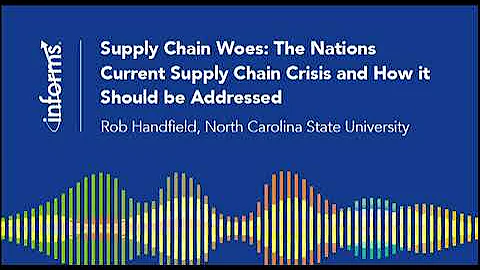 Supply Chain Woes: The Nations Current Supply Chain Crisis and How it Should be Addressed