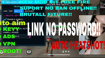 NEW MOD CIT FREEFIREMAX BRUTAL‼️ SUPORT NO BAN OFFLINE💢 |Link NO PASSWORD