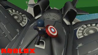 Roblox Captain America Winter Soldier Quinjet Scene