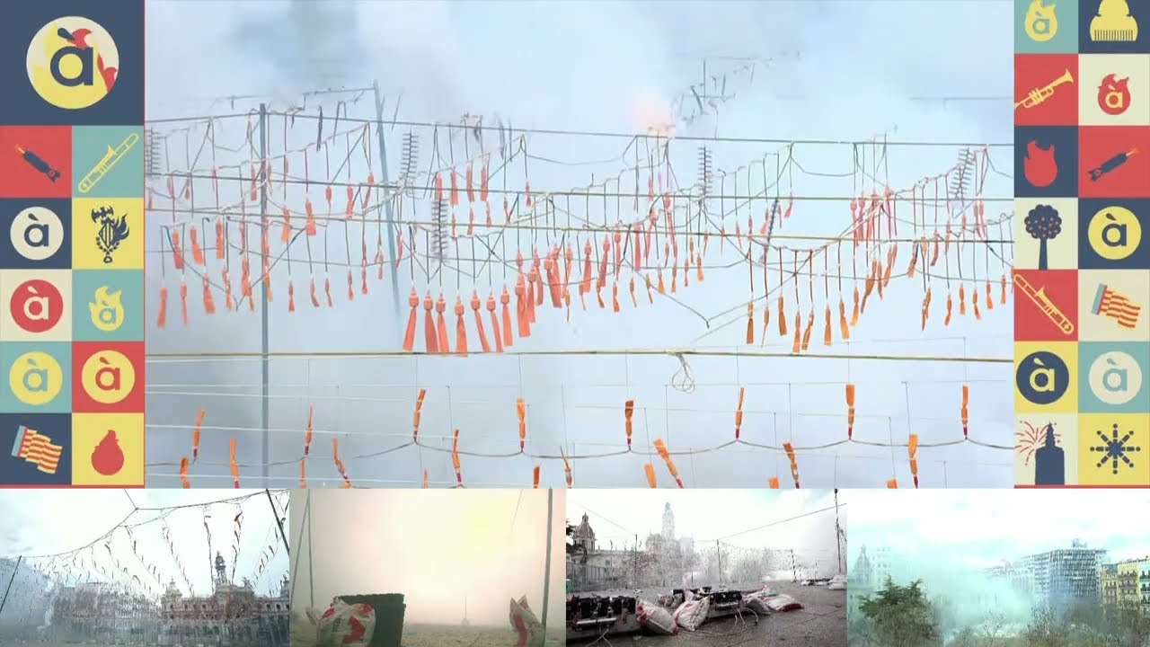 La mascletà multipantalla 16.03.2025 - Pirotènia Valenciana