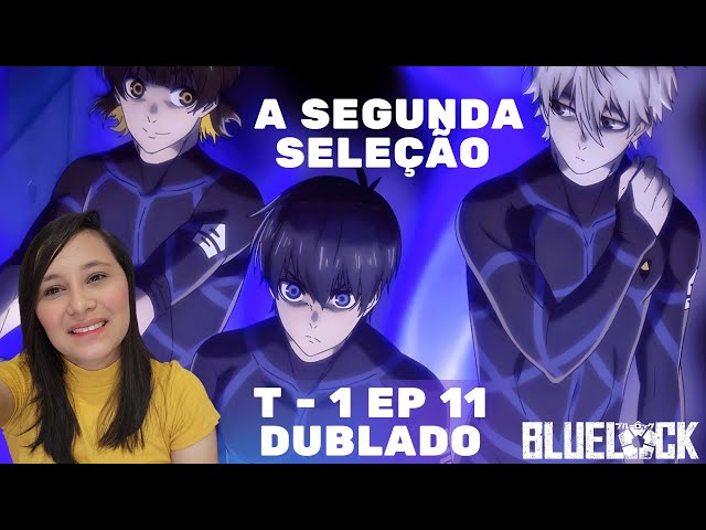 BLUE LOCK EPISÓDIO 12 DUBLADO PT - BR [REACT] COM HANNAH 