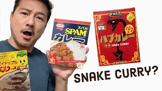 Trying Spam Curry & Japanese Snake Curry | Taste Test