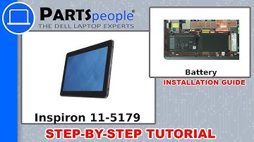 Dell Latitude 11-5179 (T04E001) Battery How-To Video Tutorial
