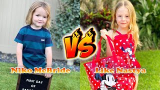 Like Nastya VS Niko McBride Transformation 👑 From Baby To 2024