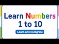 🎓 Number Tracing & Recognition Worksheet/ 📝 Learn Numbers 1 to 10 Worksheet #education #learning