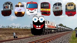 BIKIN GREGET! Tebak Gambar Muka Lokomotif Kereta Api CC201 menjadi Titipo, KRL, Vintage cc202 cc206 screenshot 1