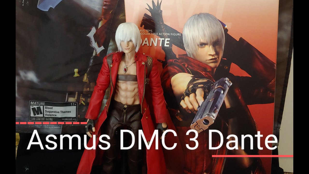 Asmus Toys DANTE Devil May Cry 5 Unboxing e Review BR / DiegoHDM 