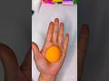 Color Magic: White + Orange = Soft Peach 🍑✨ #airdryclay #clayart #diy #funny #art