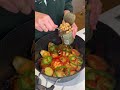 Trying Maqluba for the first time 🤩 #explore #arabreels#shorts #youtubeshorts #cooking