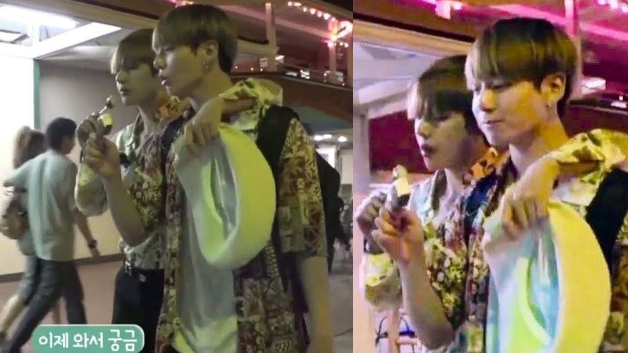 Убегать и ходить на частные свидания — вот что Тхэкук делает за кадром.