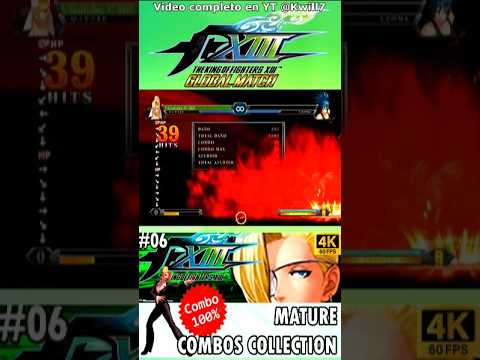 MATURE Combo 100% #KOFXIII GM #TheKingOfFighters