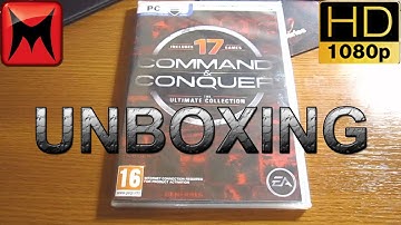 Command and Conquer The Ultimate Collection PC Origin Unboxing Video HD1080p