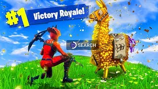 OPEN 100 LLAMAS AND THIS WILL HAPPEN! - Fortnite