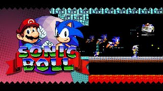 Sonic Boll (v1.9.3): Master System World ✪ First Look Playthrough (1080p/60fps)