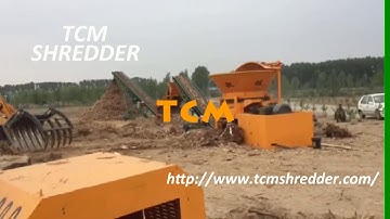 Tree Stump Crusher/tree Trunk Shredder