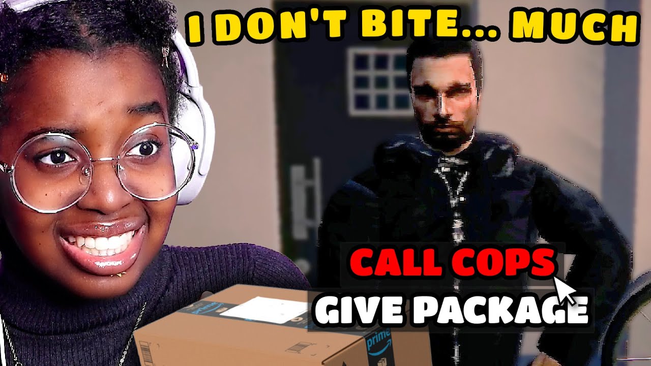 DELIVERING PACKAGES AT NIGHT BUT EVERYONE IS A WEIRDO