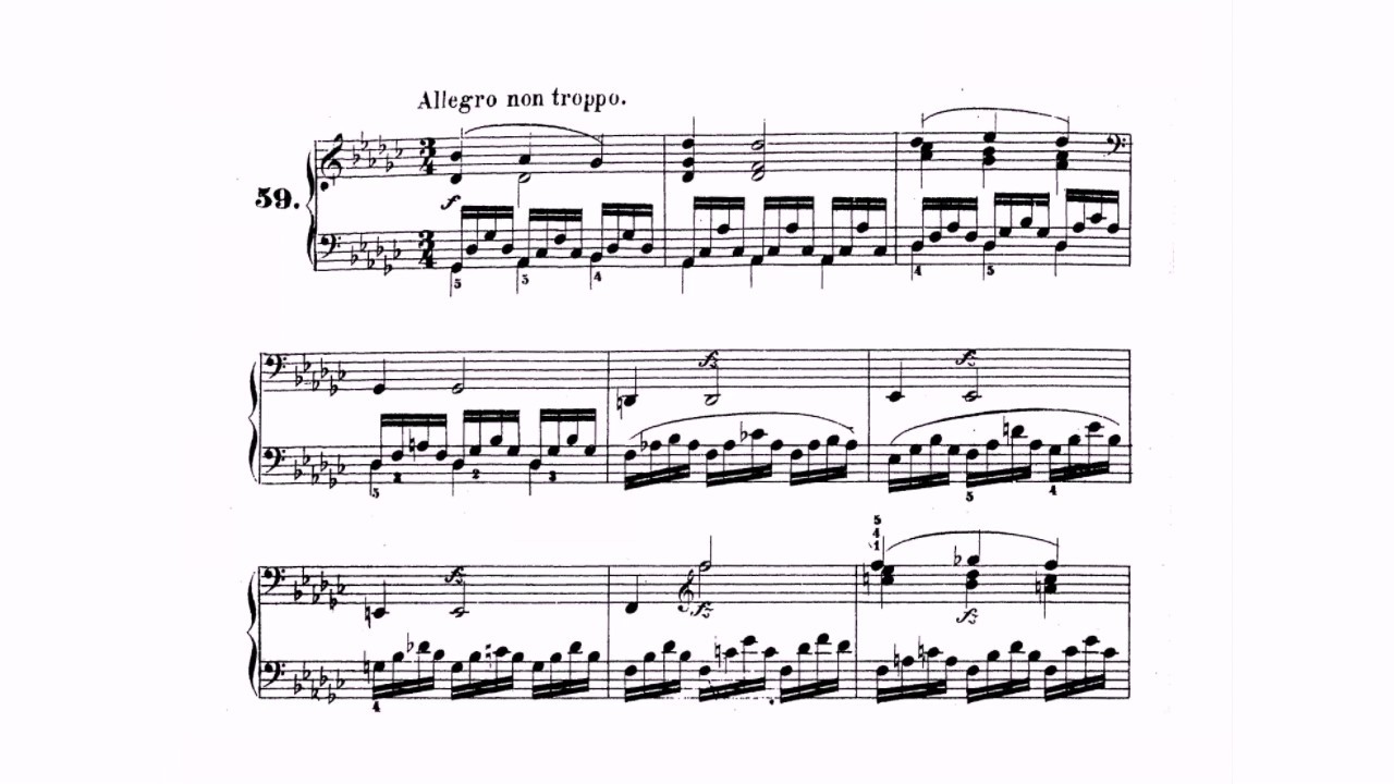 M.Clementi Etude № 59 (Gradus ad Parnassum). Pianist Alessandro