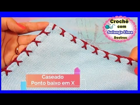 Ponto de Crochê - Ponto X 