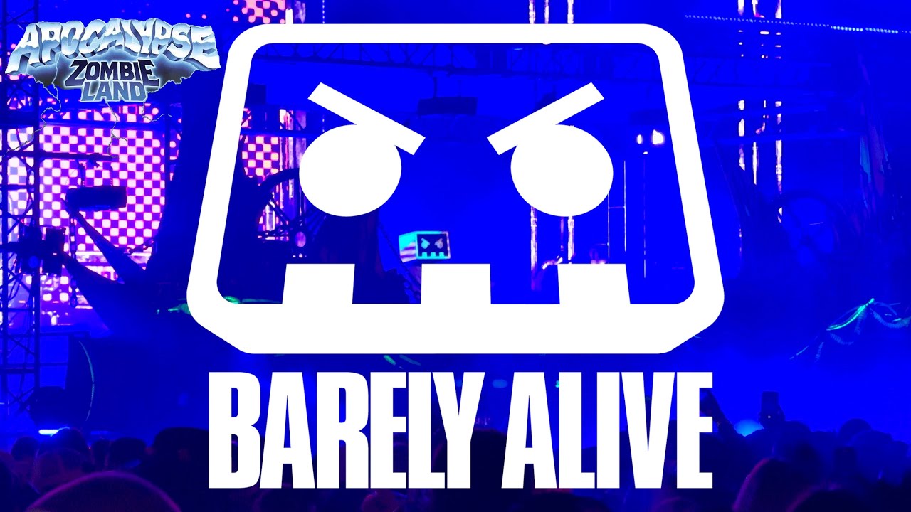 Barely Alive Live Set At Apocalypse Zombie Land 2025 In Long Beach, California