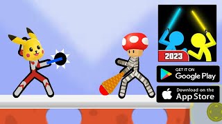 Stickman Fighting 2 Player Warriors Physics Games::Appstore for  Android