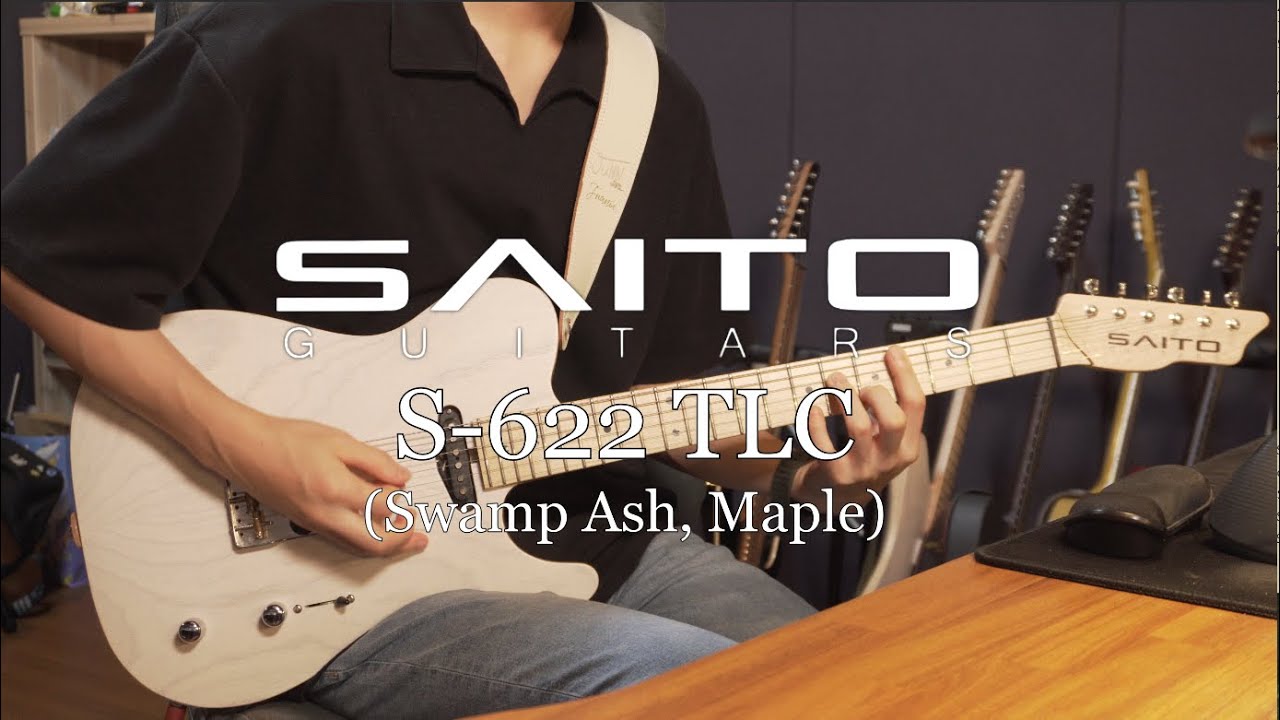 Guitar Demo] SAITO Guitars 'S-622TLC (Swamp Ash, Maple, Trance