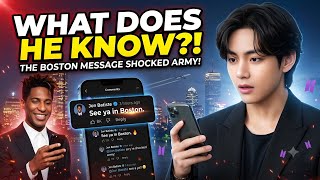 🔴 1 Minute Ago! Jon Batiste Told Taehyung "See You in Boston"... What Is Really Happening?