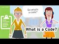 What is a code qualitative research methods