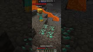 minecraft easy infinity diamonds #minecraft #meme  #diamonds