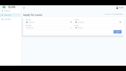 Employee Leave Management System Using Flask in Python With My SQL Database