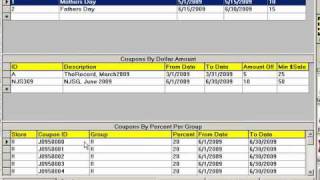 Setup, use, and maintain coupons (Visual Retail Plus)